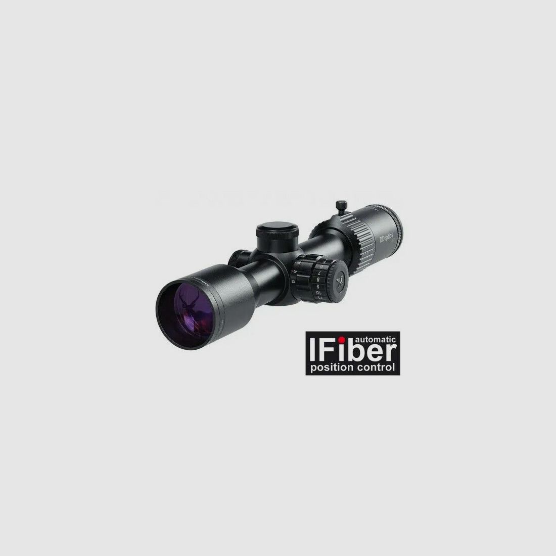 DDoptics V10 1,5-15x40 NXT MRAD A4D i-Fiber