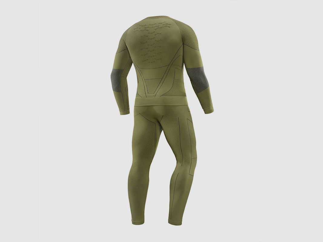 M-TAC – COMPRESSION THERMAL SHIRT | Ranger Green / Dark Grey, image 10 of 12