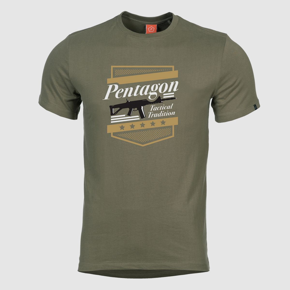 Camiseta Pentagon ACR Olive (K09012-ACR-06), imagen 2 de 2