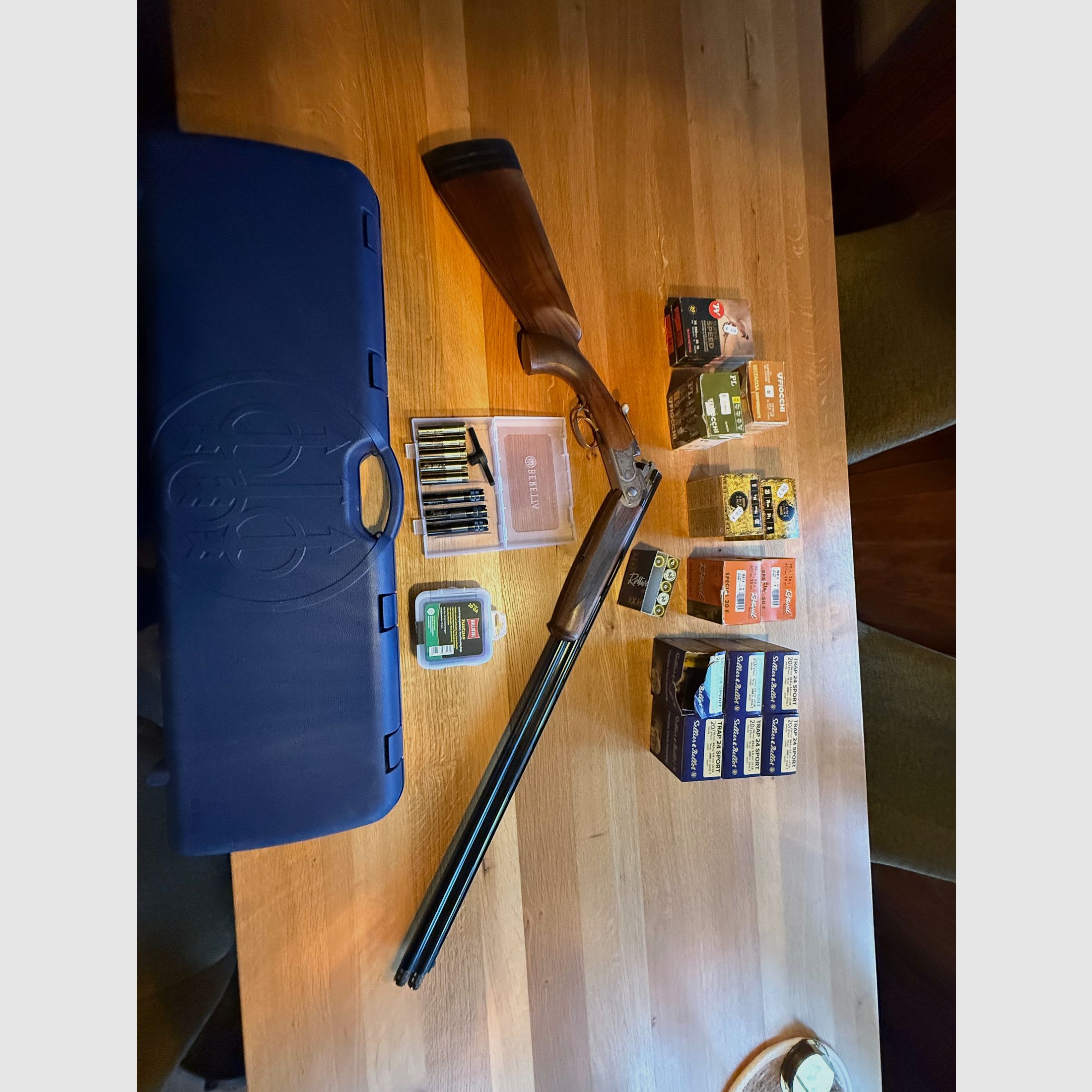 Beretta Silver Pigeon 1 20/76 76cm inkl. Munition und Zubehör 