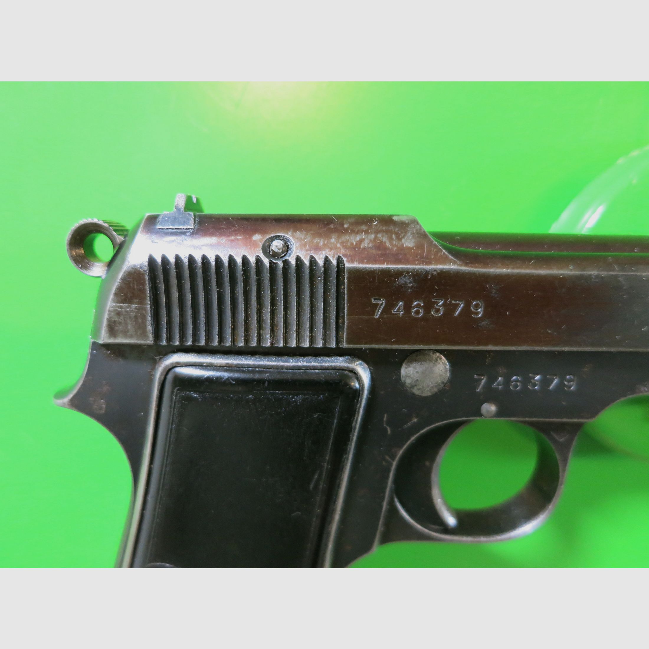 Halbautomatische  Beretta M1934,  9 mm Kurz (380 Auto), Luftwaffe/Heer      #53-