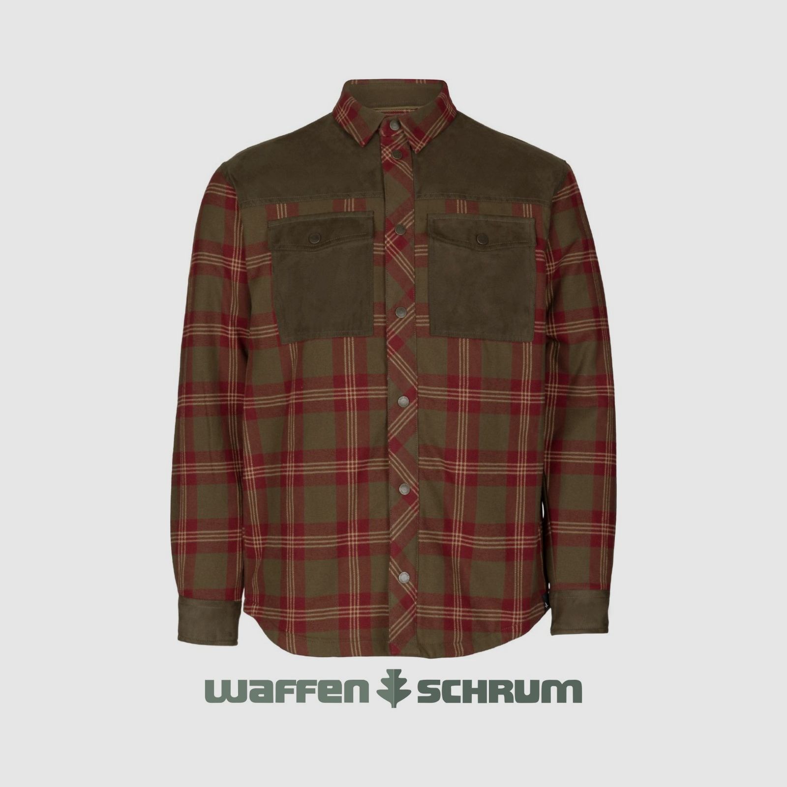 Camicia Seeland Vancouver a quadri rossi