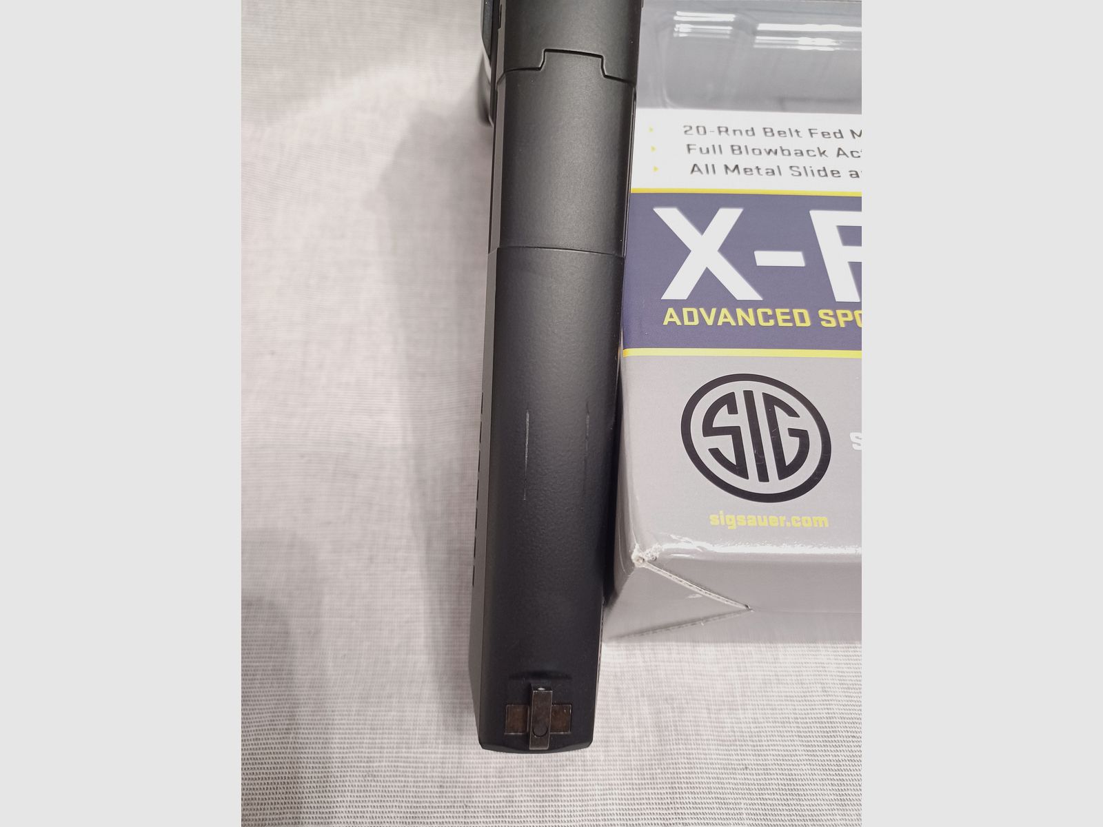 SIG SAUER X-Five / 4,5 mm Diabolo / BlowBack / CO2 / Pistole / OVP (83)