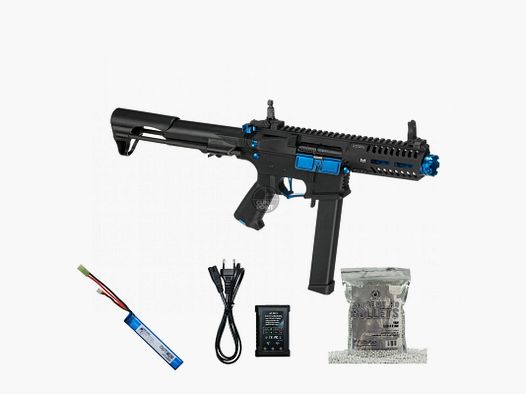 SET !!! Softair - Maschinenpistole - G & G ARP 9 0.5J Sky - ab 14, unter 0,5 Joule