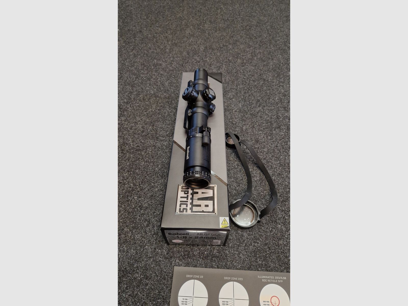 Bushnell AR Optics 1-8x24 mm | 30 mm Rohr | Kratzerfrei | Dentler-Montage optional, Bild 2 von 3