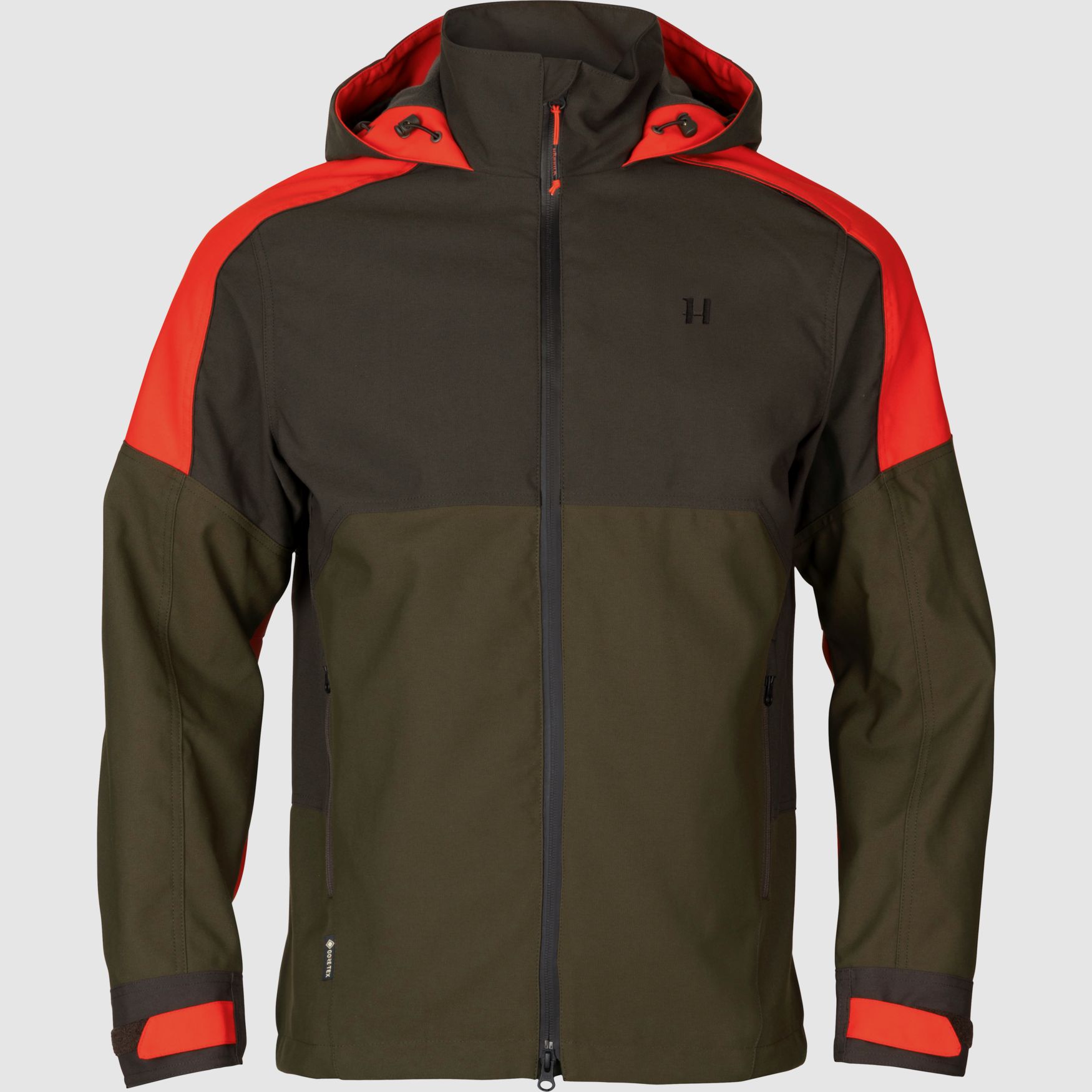 Härkila Pro Hunter Dog Keeper GTX Jacket Men Willow Green/Orange 50