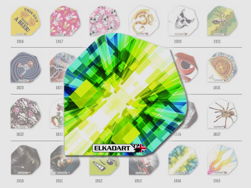 Elkadart Flights Prism Diamond Form 3 StĂĽck