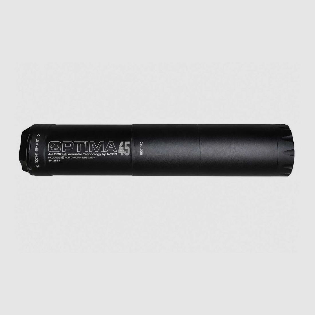 A-TEC Optima 45 moderatore di suono cal. .30 con A-Lock