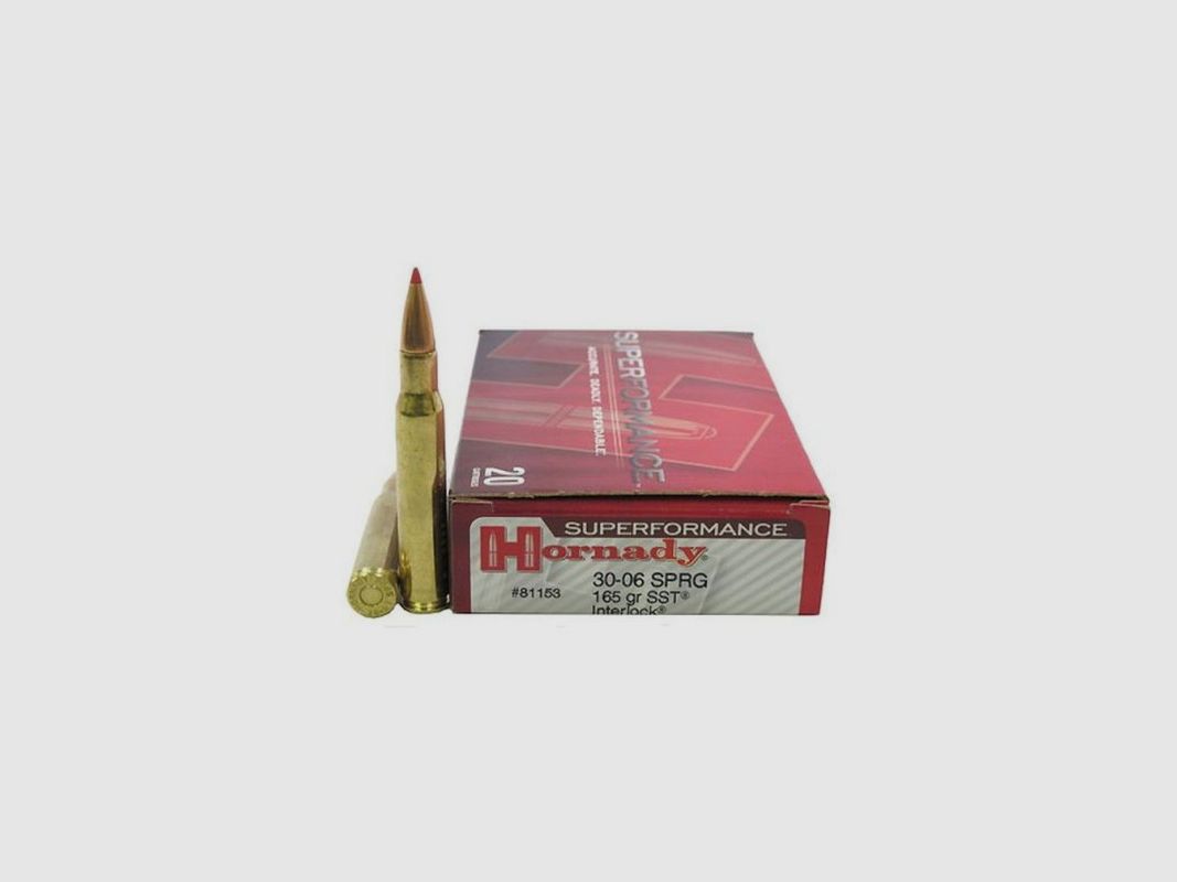 HORNADY CARTUCHOS 30-06 SPRG 165 GR, imagen 2 de 2