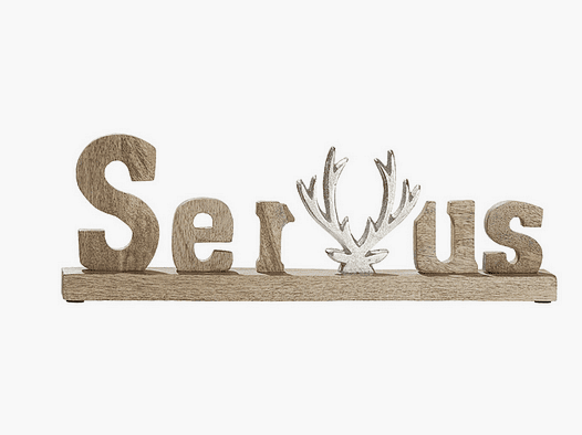 Gilde Servus auf Holzbase