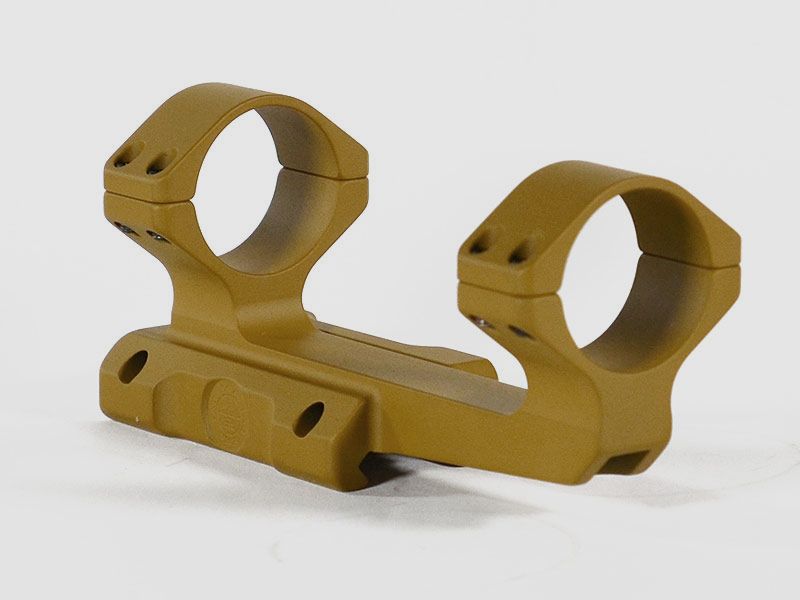 ERATAC Block Mount ULTRA LIGHT, extended CERAKOTE RAL8000 ø 30 mm + 22 mm height (0 MOA inclination), 147 g