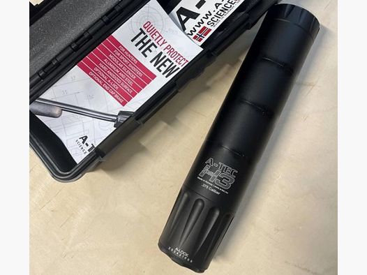 A-Tec Schalldämpfer f. EWB-Waffen H3-3 Serie (.30/7,62mm) A-LOCK-System - Teleskop-SD