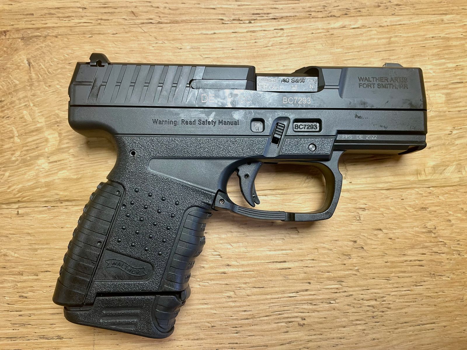 Walther Pistole PPS Fangschusswaffe - Kal. .40S&W - Sonderposten 