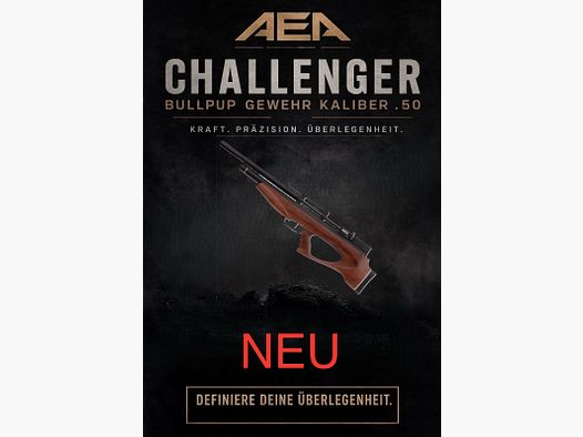 AEA Challenger Bullpup – Kaliber .50 