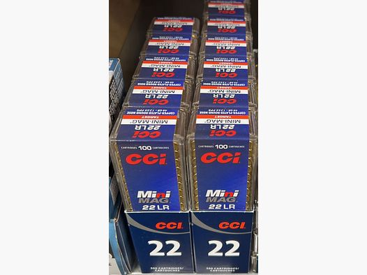 CCI 100 stuks Mini-Mag HV CPRN 40 grs