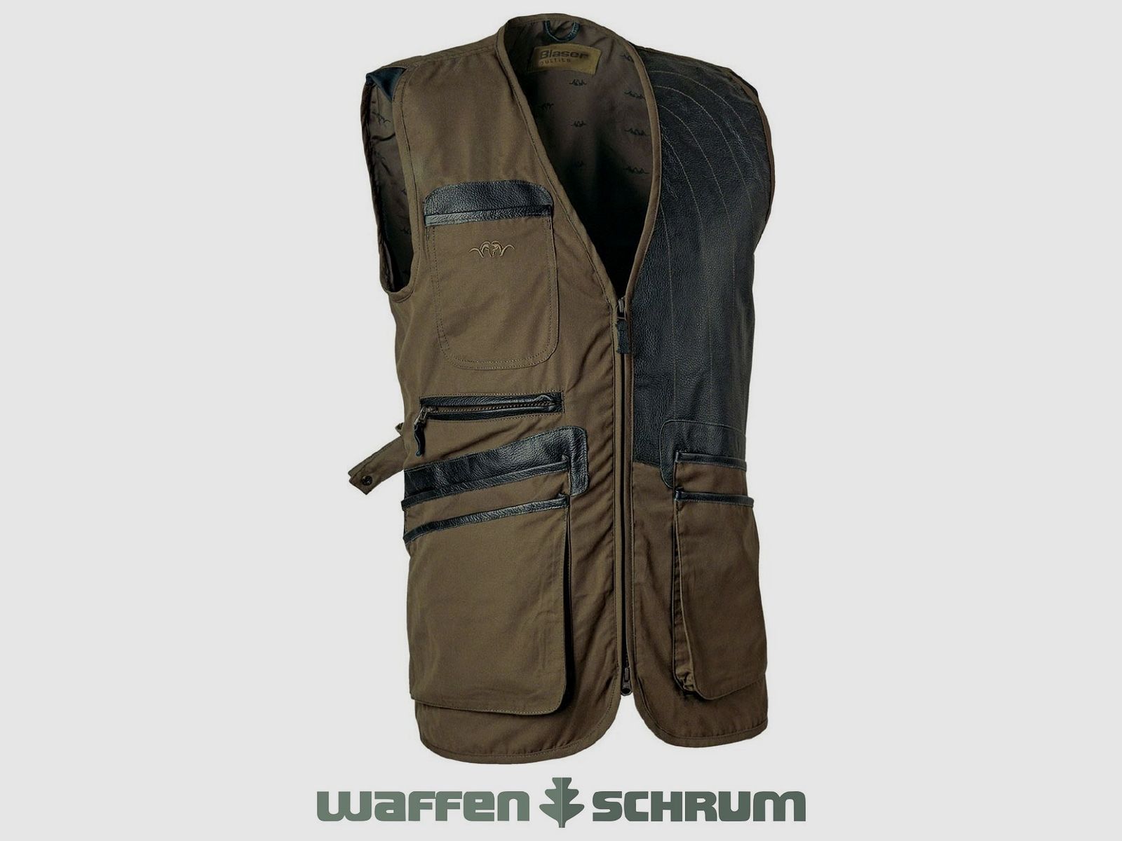 Veste de tir toute saison Blaser à gauche brun olive