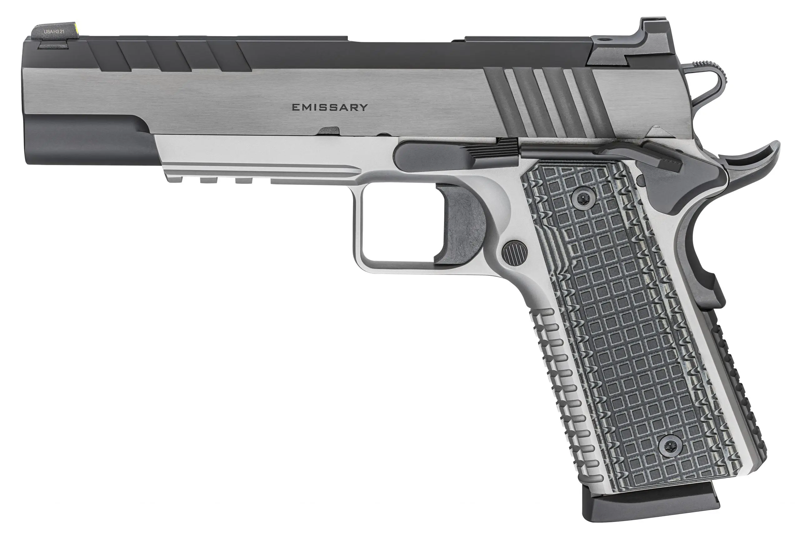 Springfield Armory – Pistole / 1911 Emissary / 5 / 8-rds / Blued/Stainless / .45 ACP, Bild 3 von 10