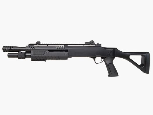 Fabarm STF12 11" Zwart 6mm - Airsoft Veerdruk Pompgeweer