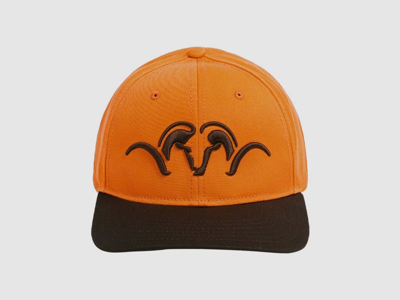 Blaser Striker Kappe blaze orange/dunkelbraun
