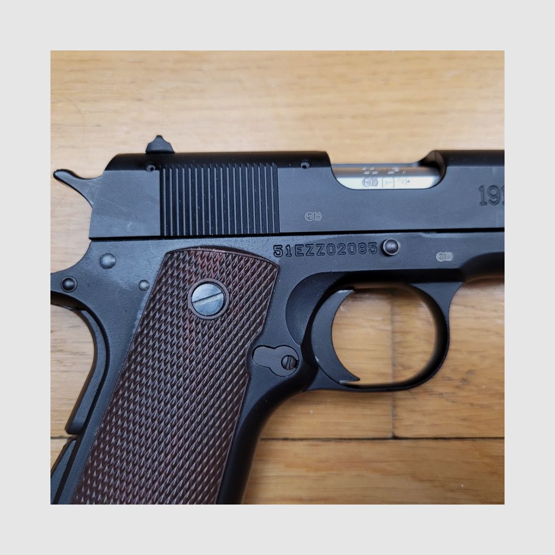 Schöner Browning 1911 Black Label Pistol – kompakte Replik des legendären 1911 – Kaliber 22lr – 10 Schuss – Funktion identisch mit dem 1911 – TBE+++, Bild 4 von 20