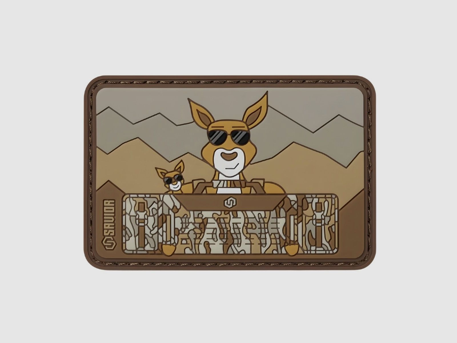 Savior – Patch – Kangaroo Dad – SAV-PA-KANGAROO, image 1 of 2