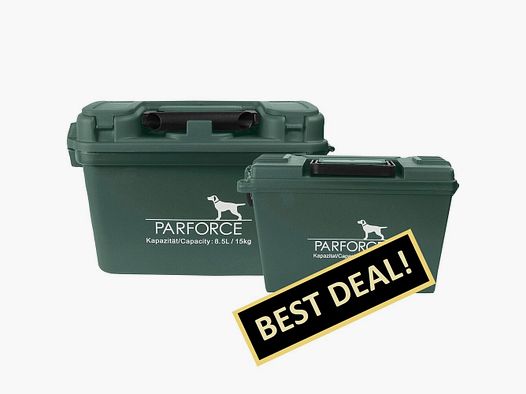 Parforce Transport- und Munitionsbox - 2er-Set Farbe Oliv