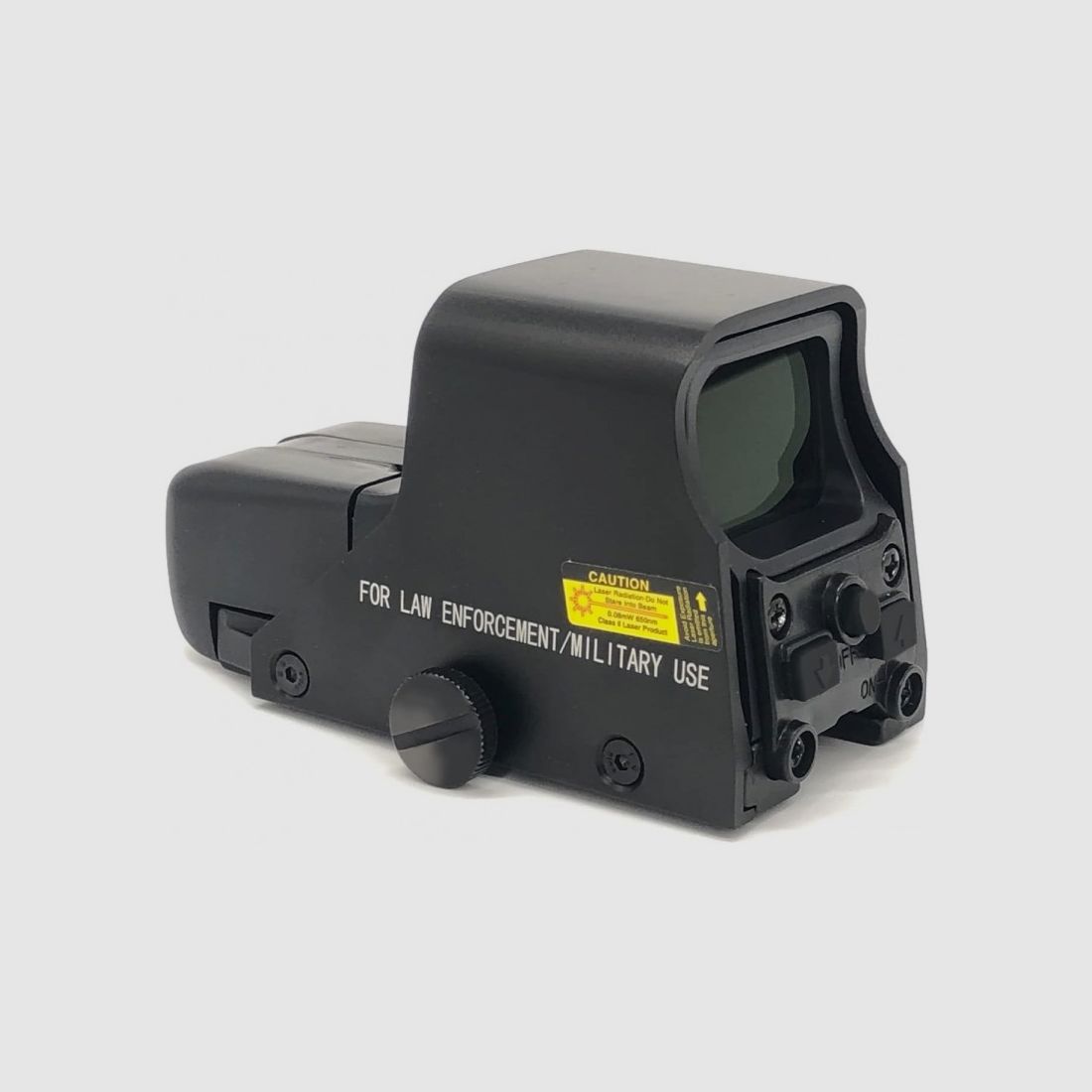 Holograficzny celownik na szynę 20 mm, 10 poziomów jasności, do celowania, polowania