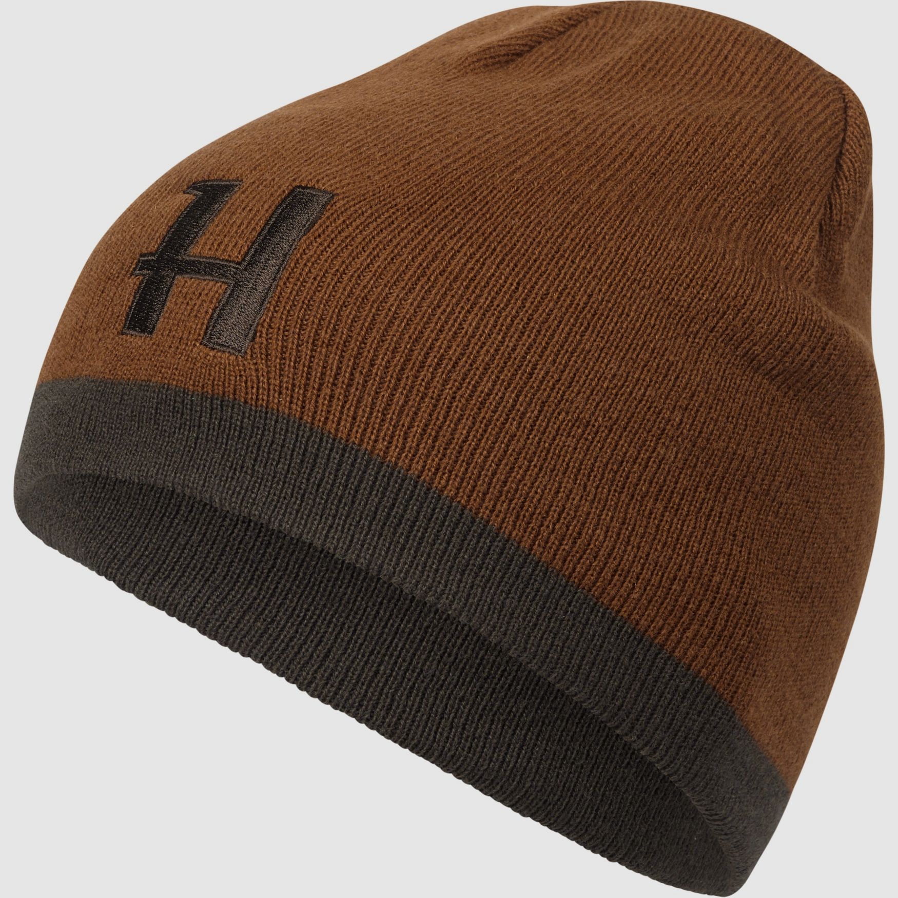 Härkila bonnet réversible Shadow brown/rustique clay, image 1 sur 5
