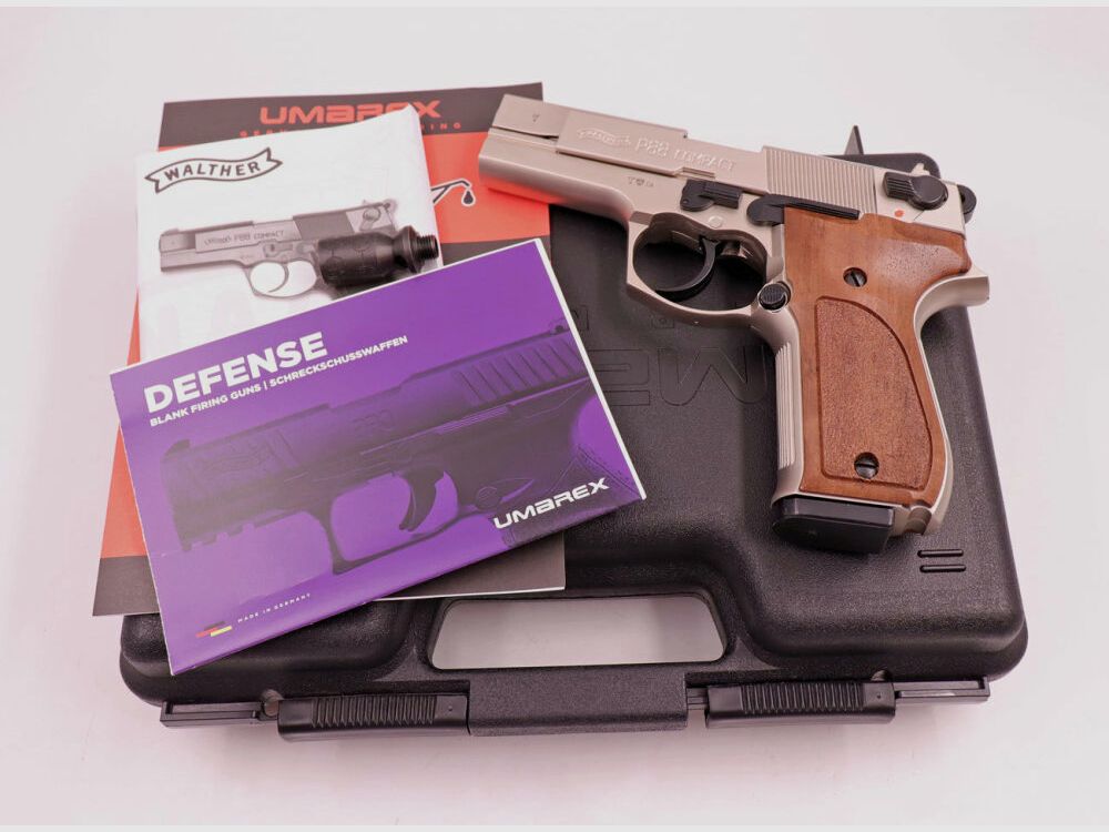 Walther - Ulm P88 Compact/Deluxe/vernickelt