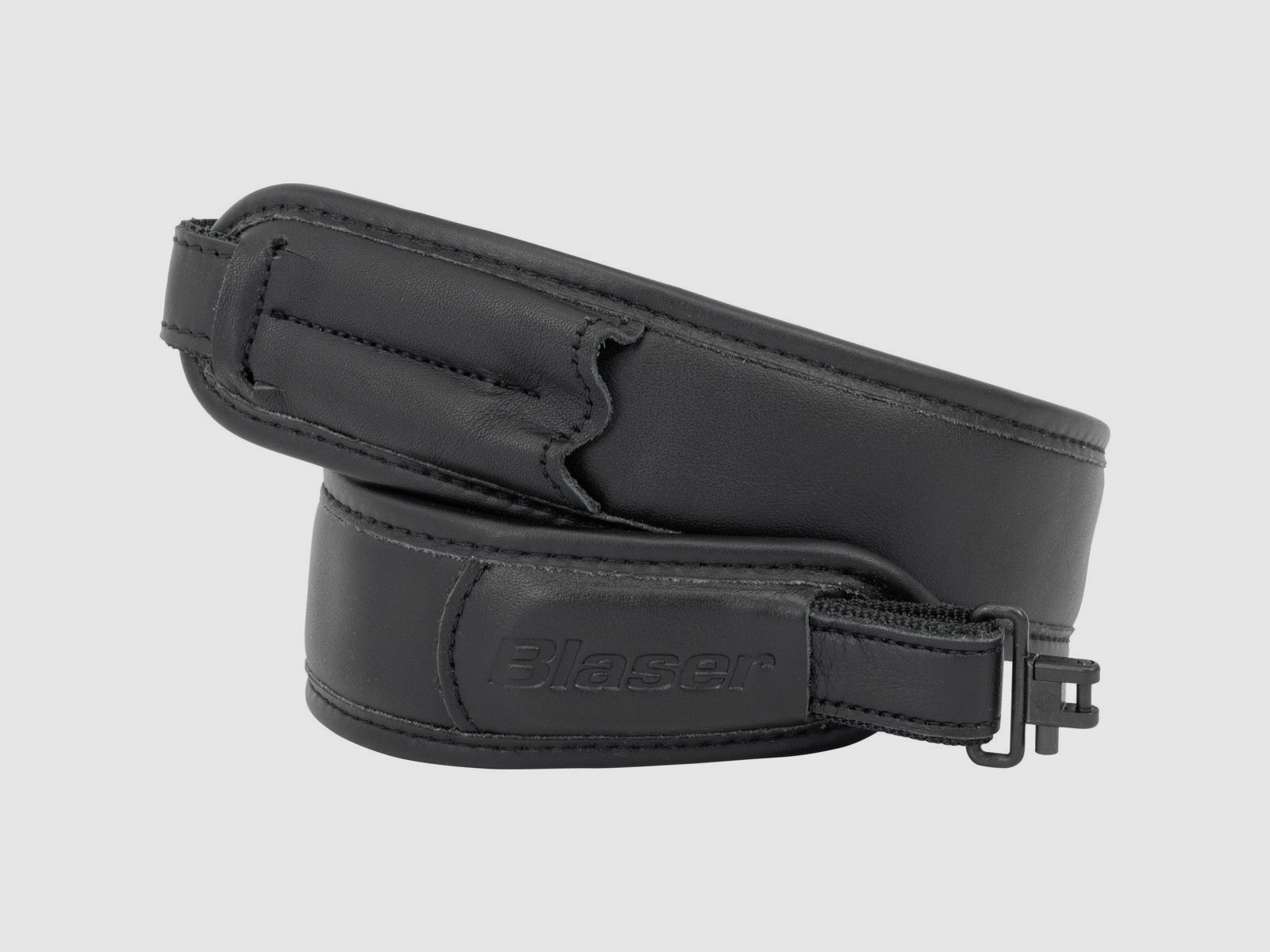Cinghia per fucile in pelle nera