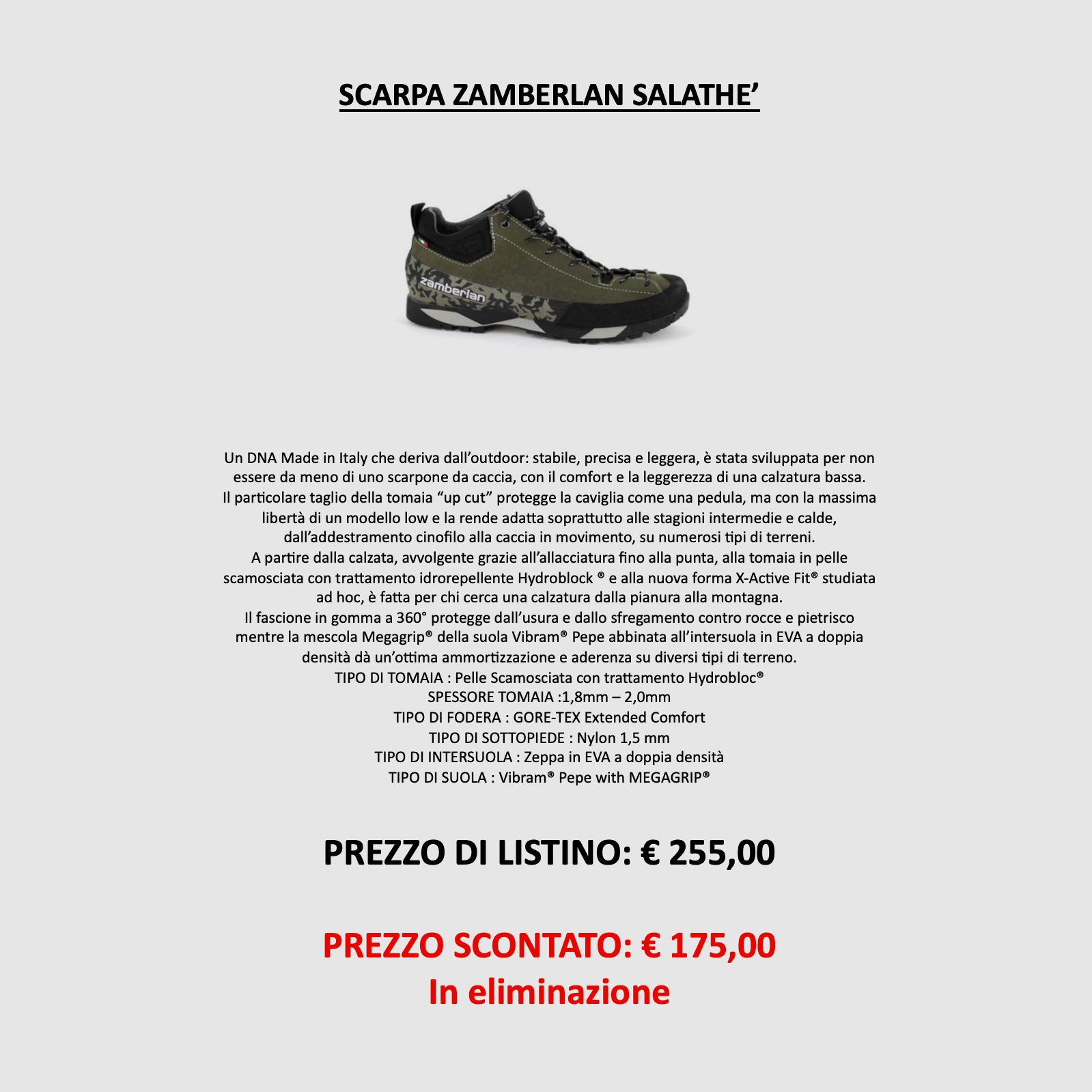 ZAMBERLAN – SCARPA ART. 215 SALATHE’ GTX RR, Bild 5 von 5