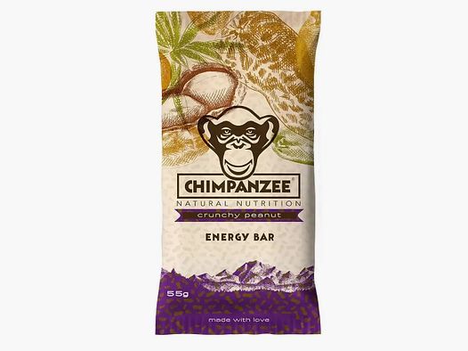 Chimpanzee Chimpanzee Riegel Energy Bar Knusprige Erdnüsse