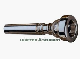 Meister Dotzauer Mundstück für Plesshorn Messing versilbert 5C