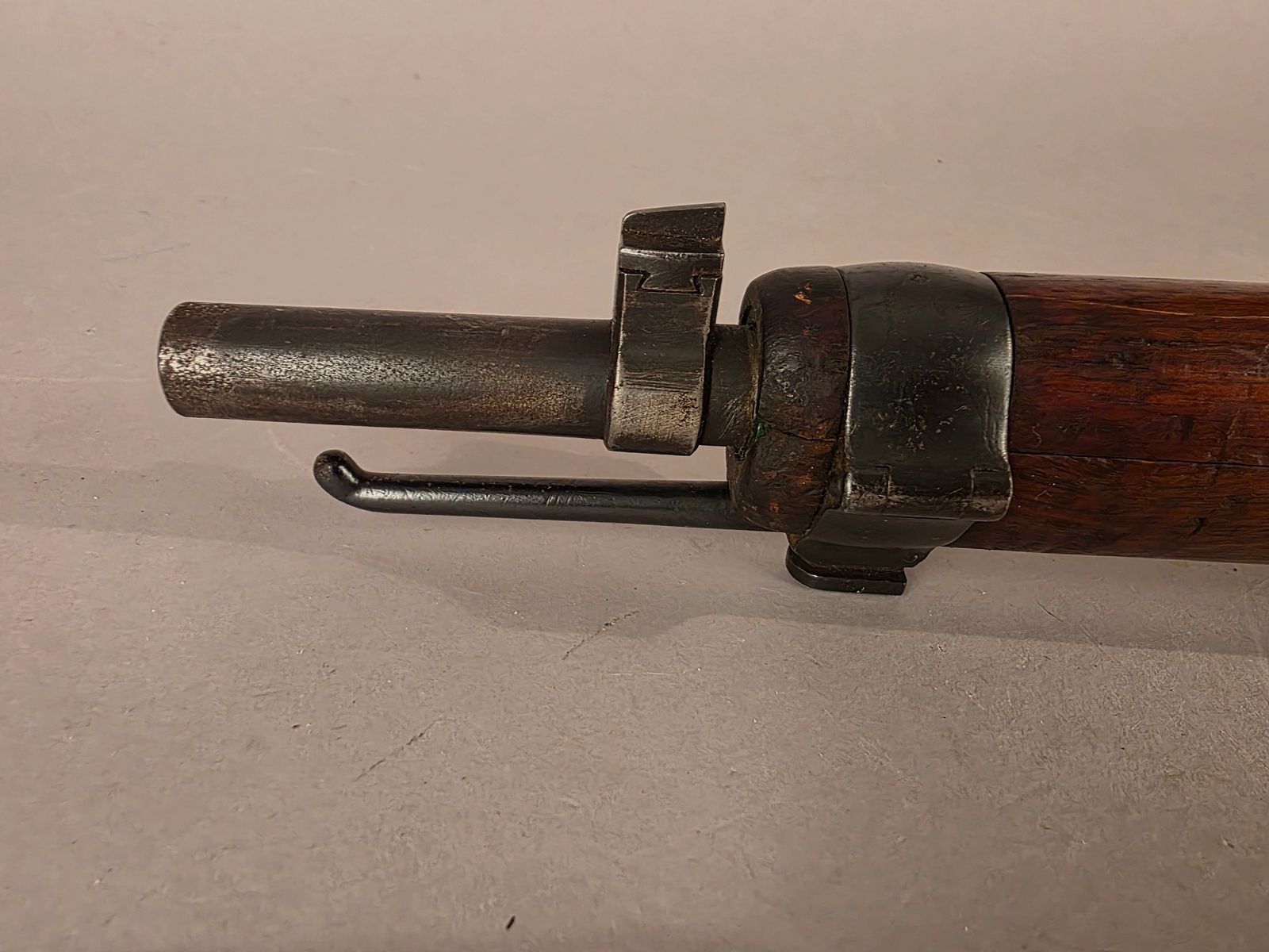 Oryginalny szwajcarski karabin 31 (K31), kaliber 7,5x55, bez zamka