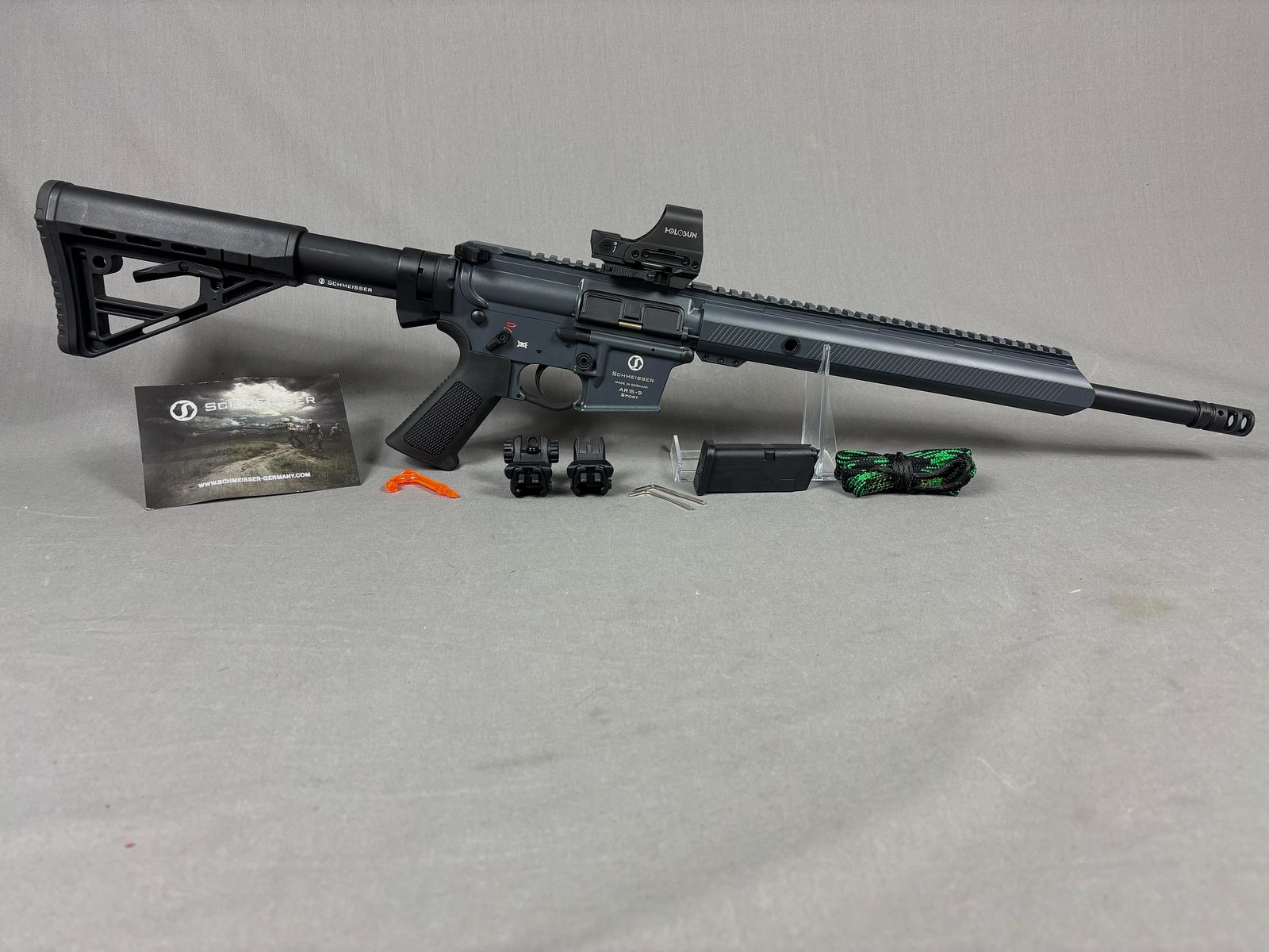 Schmeisser AR15-9 Battleship Grey in 9mm Luger