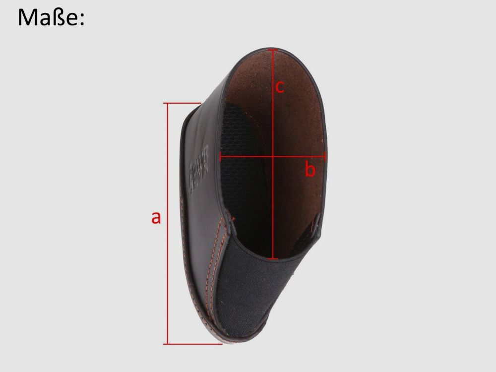 Shaft extension leather in three sizes