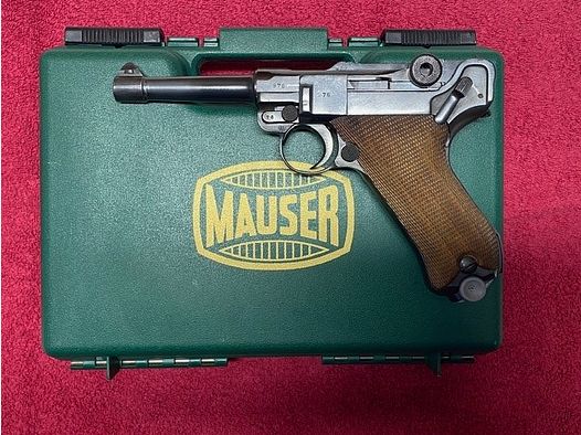 Liquidation of my collection: Mauser Pistol P 08 (S/42) – Yr. 1937