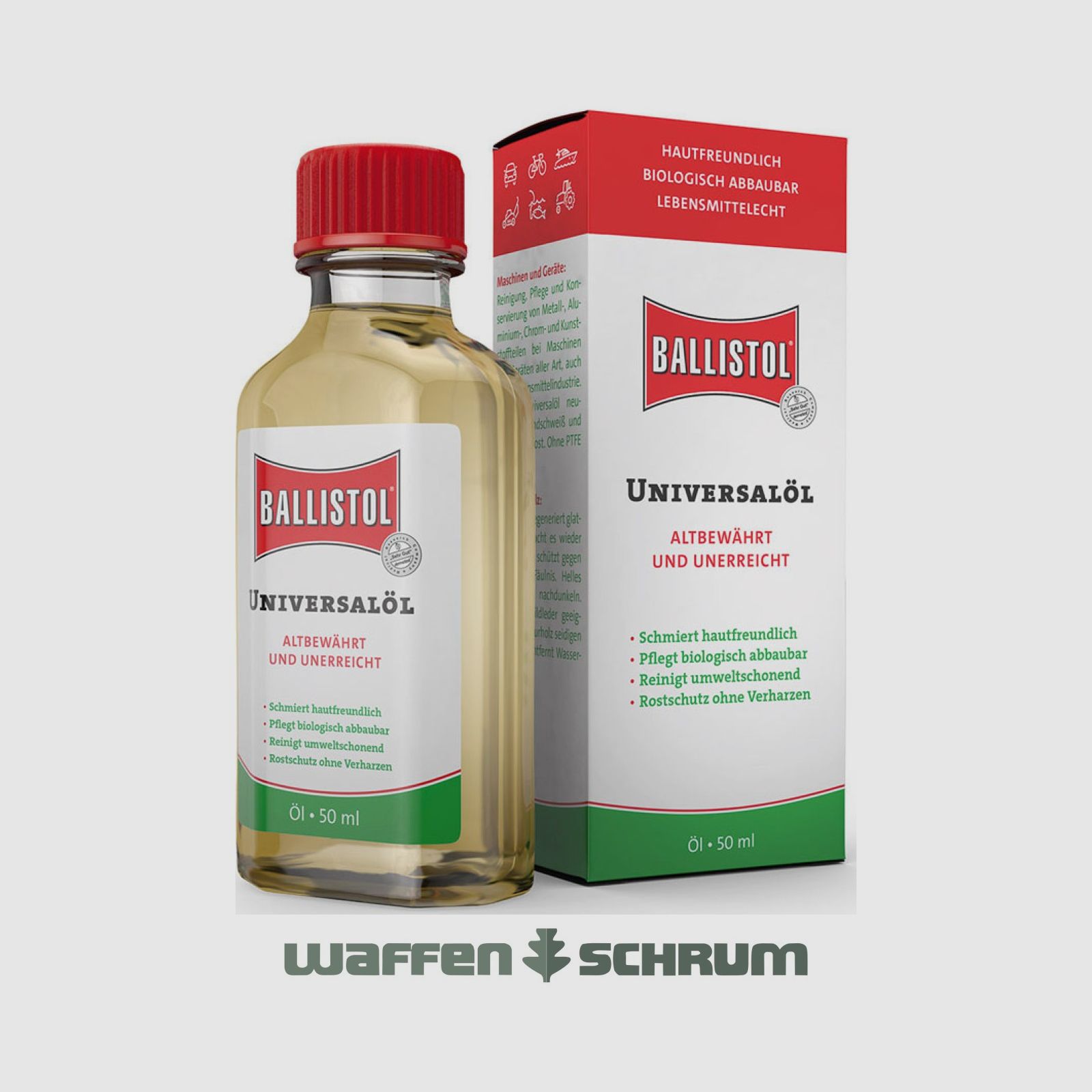 Ballistol Waffenöl Tropfflasche 50ml