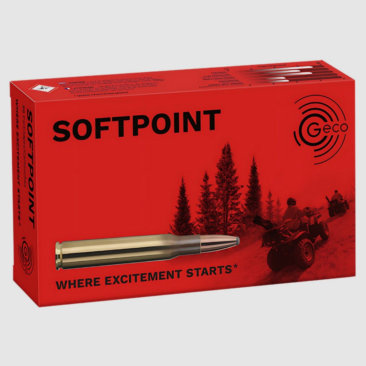 8x57 JS Geco SP / TM 185gr/12,0g (2123339), imagen 1 de 3