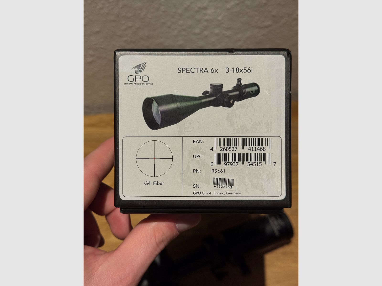 GPO Spectra 6x 3-18x56i G4i Zielfernrohr