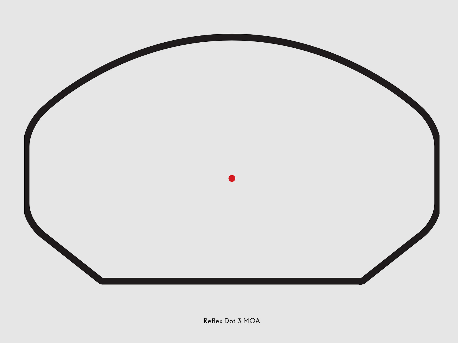 HAWKE 12163 FRONTIER RED DOT REFLEX SIGHT WEAVER / DPP
