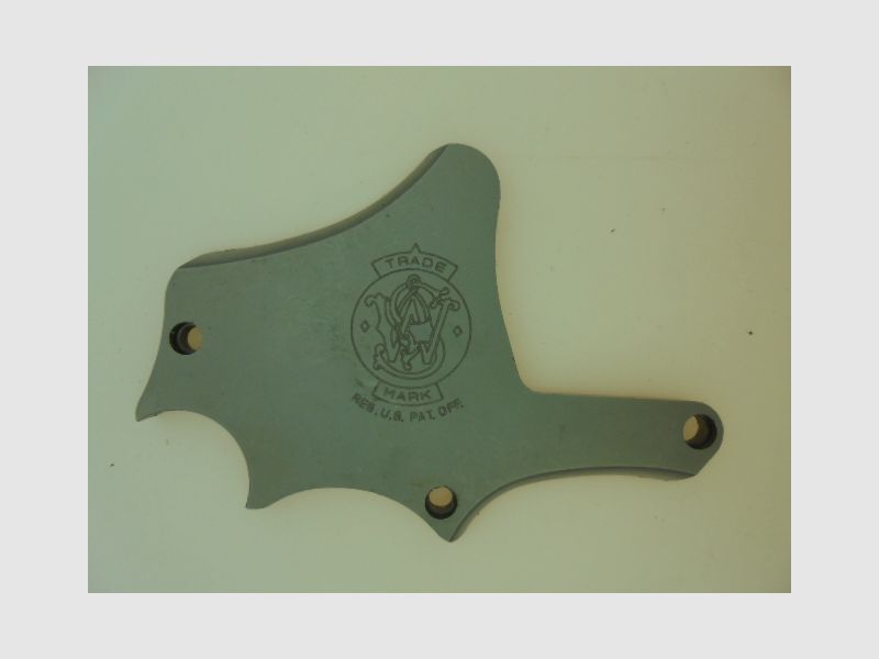Edelstahlplatte Logo Smith & Wesson Gehäuse L, Bild 1 von 4