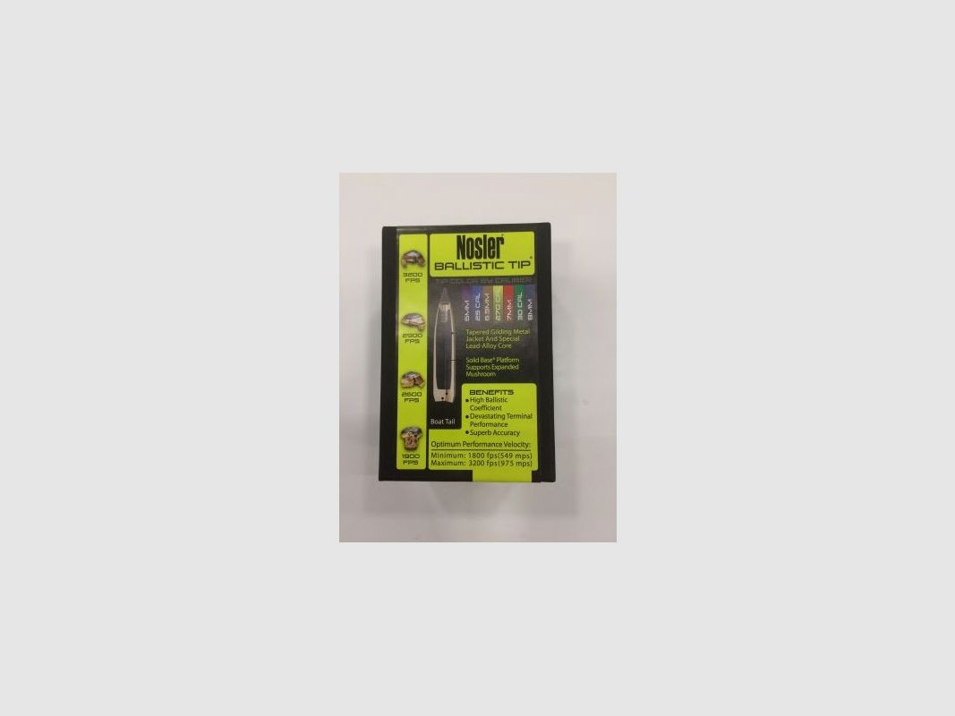 NOSLER B TIP POCISK C6,5 GR 120 QT50, zdjęcie 2 z 2