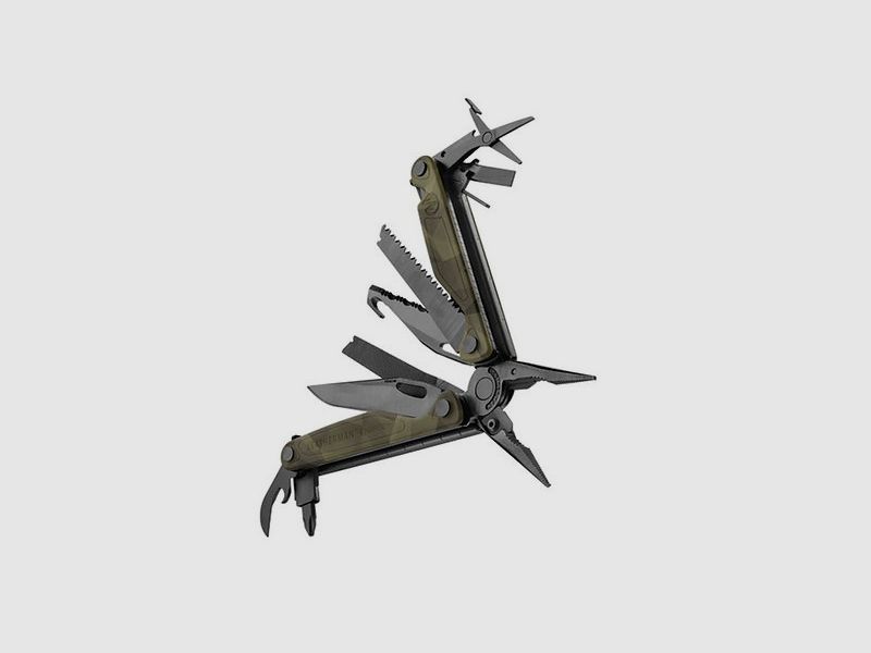 Leatherman – Charge Plus CAMO Forest / Holster Nylon Black, Bild 2 von 4