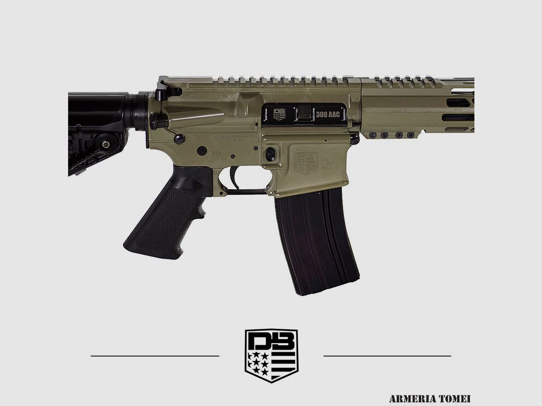 BÜCHSE – DIAMONDBACK M4 DB15 16′ M-LOK 12′ SCHIENE F.D.E. Kal. 223REM, Bild 2 von 2