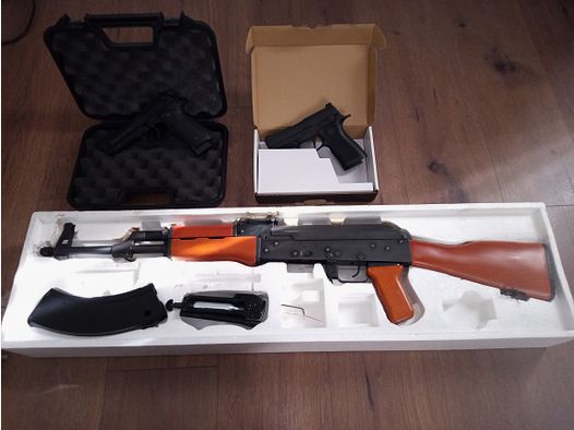 Verkaufe 3 Neuwertige Co2 4,5mm Stahl BB Plinker