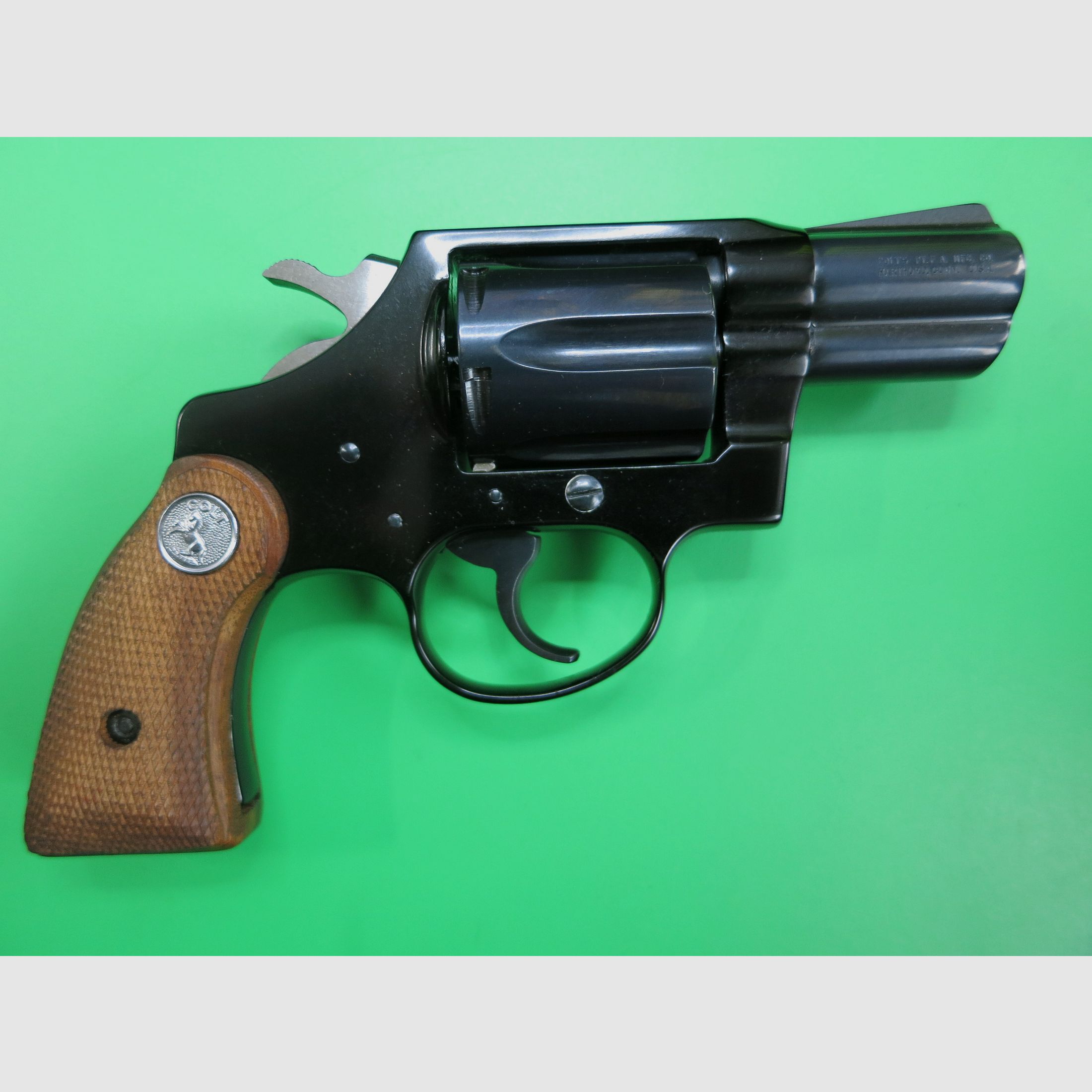 Revolver COLT Agent .38 Special, 2" canna (larga) CTG, arma da collezione o per cacciatori #41