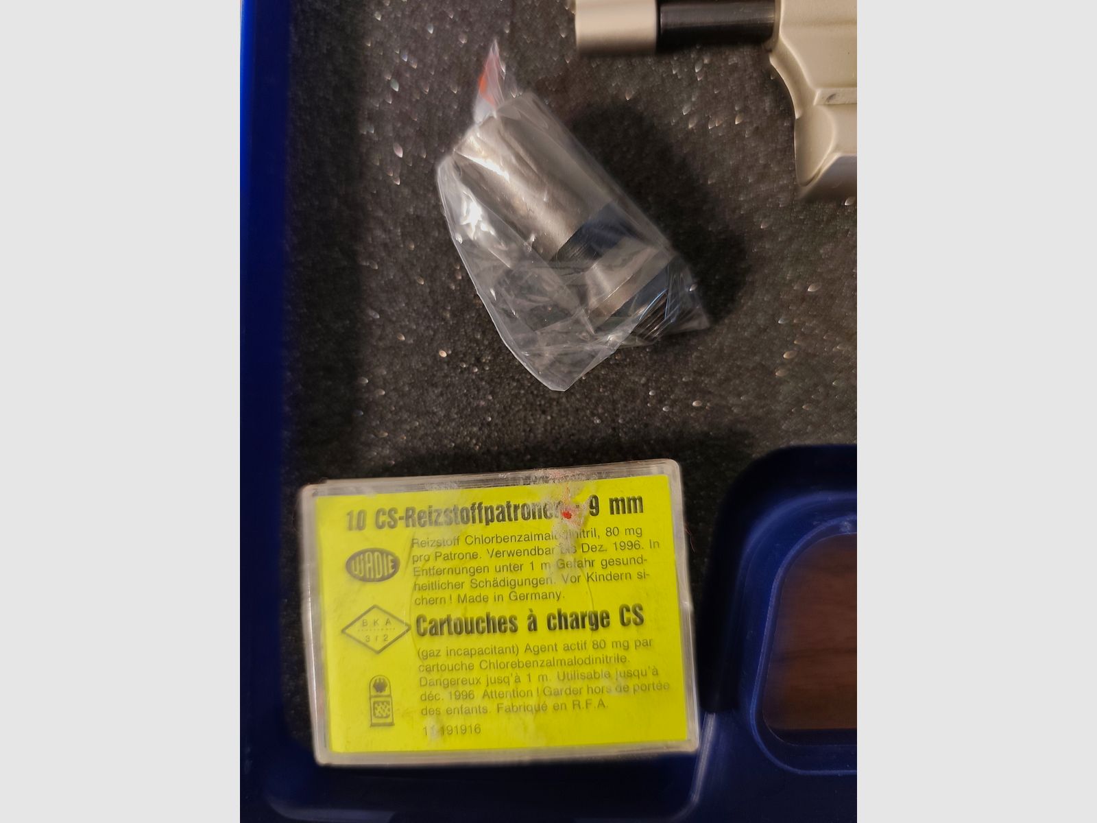 Smith & Wesson Chiefs Special blank firing revolver cal. 9mm R.K.