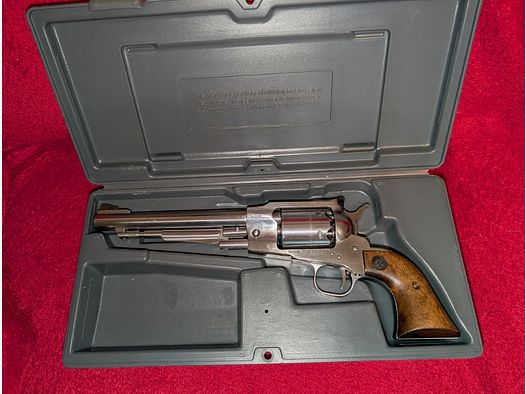 Sturm Ruger Schwarzpulverrevolver Modell Old Army Edelstahl, Kal. .44 BP