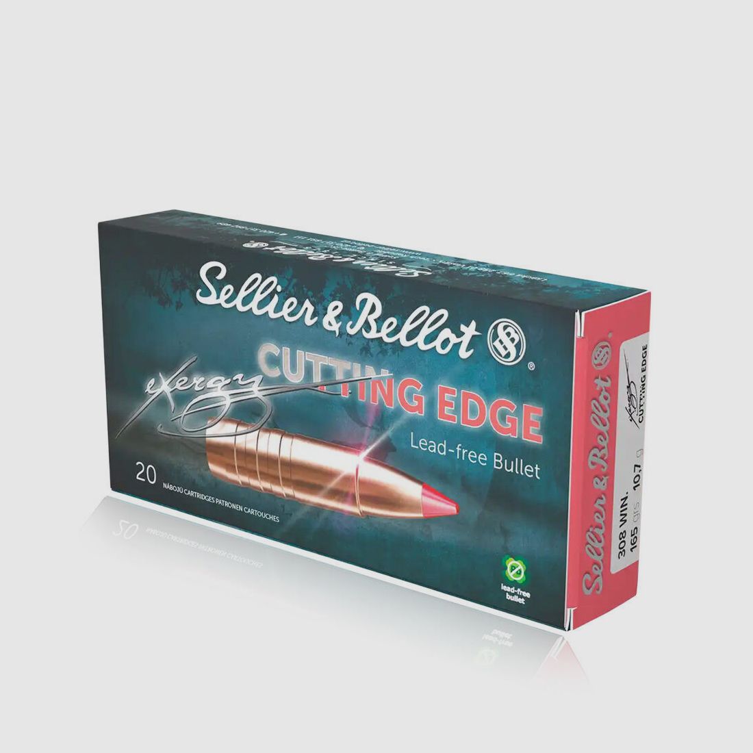 Sellier & Bellot Exergy Edge 165 grs 20 Stk .308Win